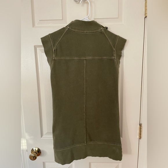 Anthropologie Daily Practice Meru Zip Front Active Athleisure Mini Dress XXS - Picture 5 of 6